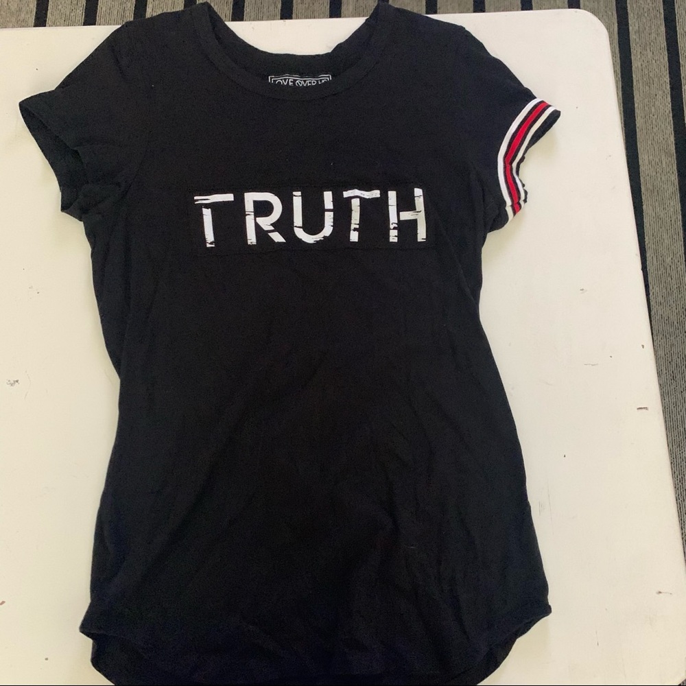 Love Over H8 graphic tee